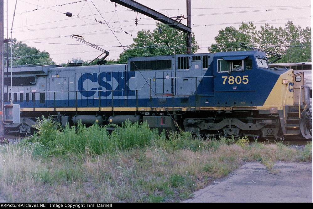CSX 7805 on PRCU